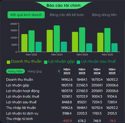 Báo cáo tài chính